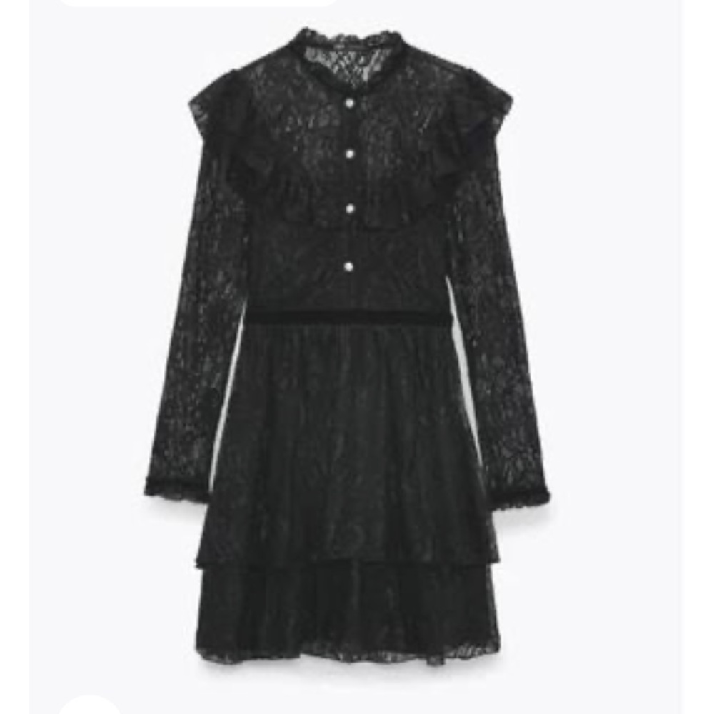 Zara Lace Mini Dress